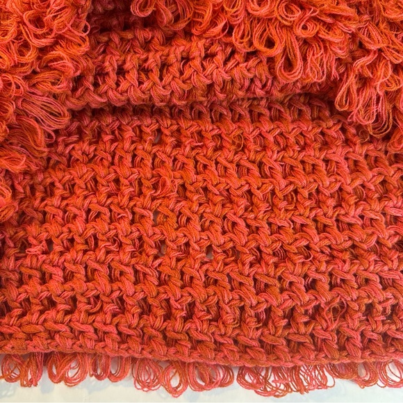 NWT New Knitz for For Love & Lemons Joplin Pullover Sweater Coral Salmon Small - Picture 13 of 13